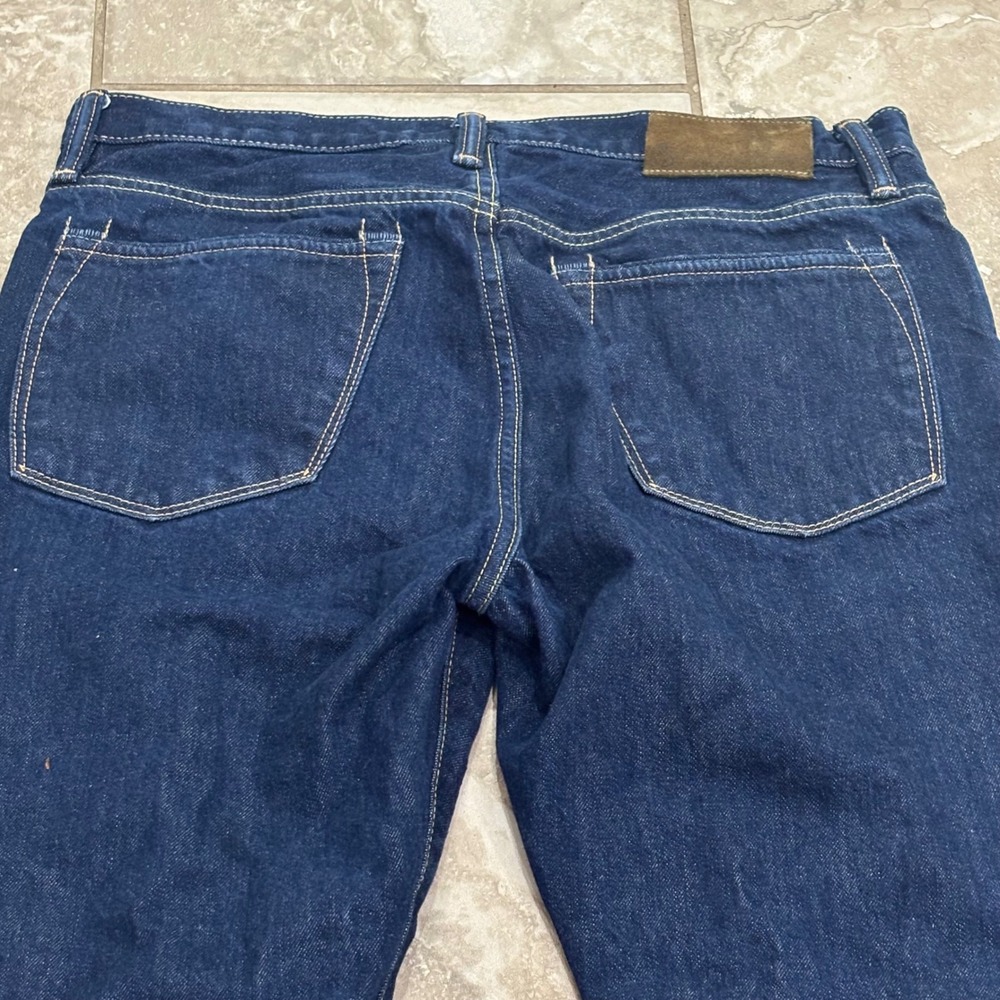Todd Snyder Mens Slim Fit Selvedge Denim Jeans Indigo 33x 29 32-JE039239-BL05 - Picture 10 of 16